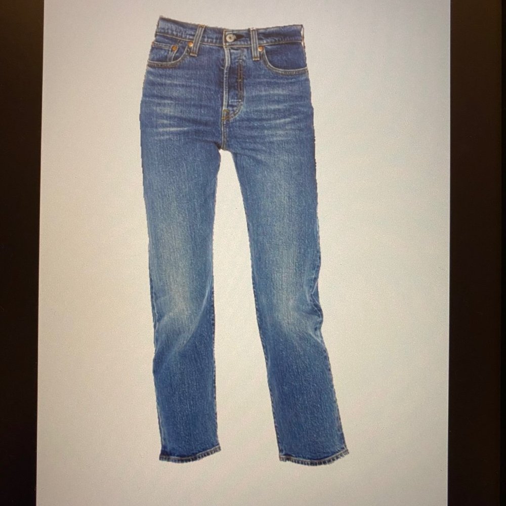 Levi’s Premium Wedgie Straight Jeans High Rise